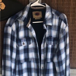 Slightly used fleece line flannel shirt.